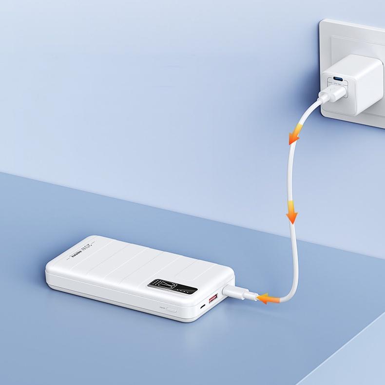 Pin dự phòng sạc nhanh Remax RPP-316 Noah Series 20000mAh an toàn đi máy bay - hỗ trợ QC 22.5W và PD 20W - Hàng Chính Hãng