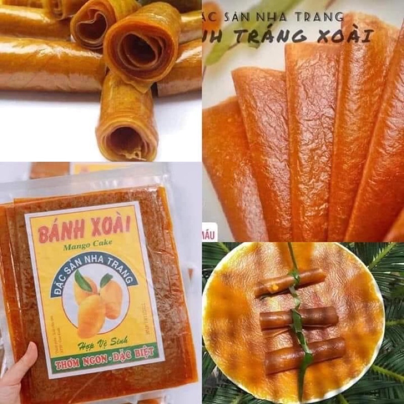 Bánh tráng xoài Nha trang 1kg - Thơm ngon dẻo