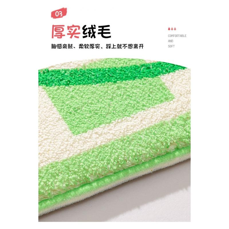 Thảm Chùi Chân Chống Trượt Thấm Hút Tốt Cho Nhà Tắm/Nhà Vệ Sinh