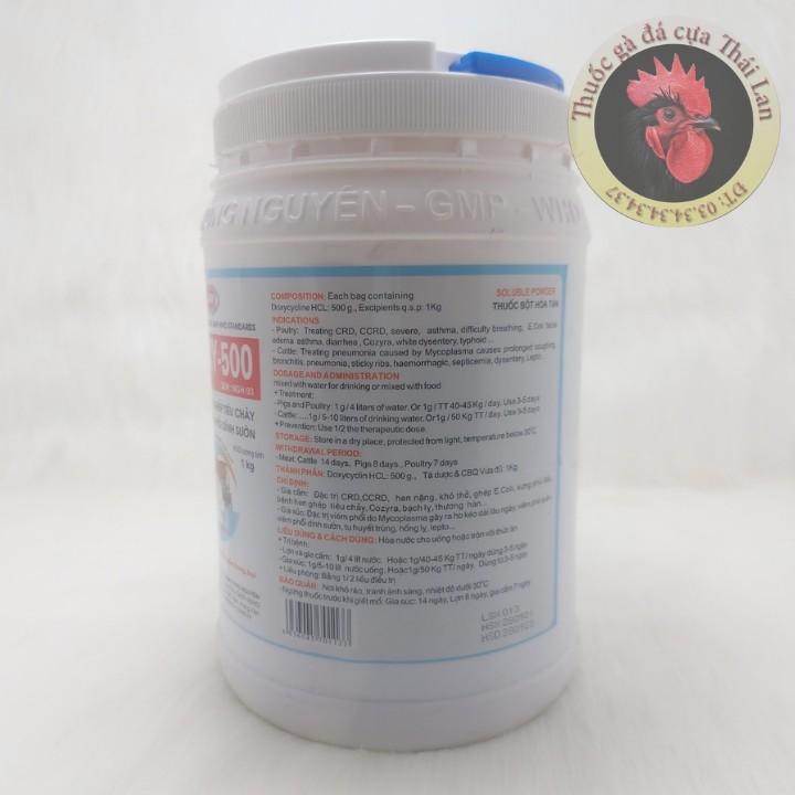 Combo 1 gói - DOXY 500 - hàng bao chất lượng - Tr.ị CRD , hen khò khè ghép tiêu chảy , ecoli