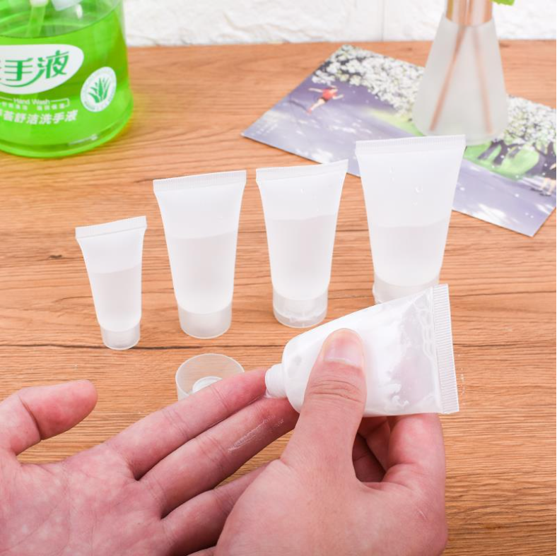 Tuýp, Lọ, Chai Nhựa Chiết Mỹ Phẩm Đựng Kem Đánh Răng Dầu Gội Sữa Tắm Sữa Rửa Mặt GD725-ChietMP-5ml