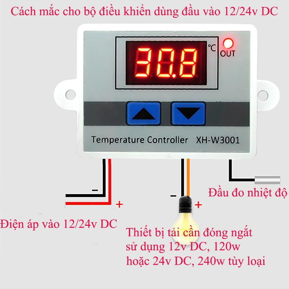 Bộ Điều Khiển Nhiệt Độ XH W3001