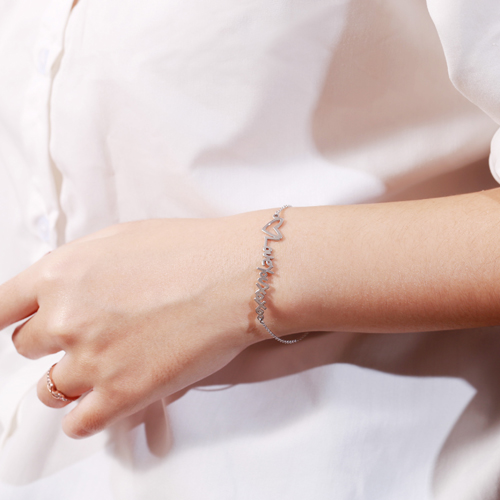 Lắc bạc Loveyouxoxo cao cấp Gix Jewel LT01