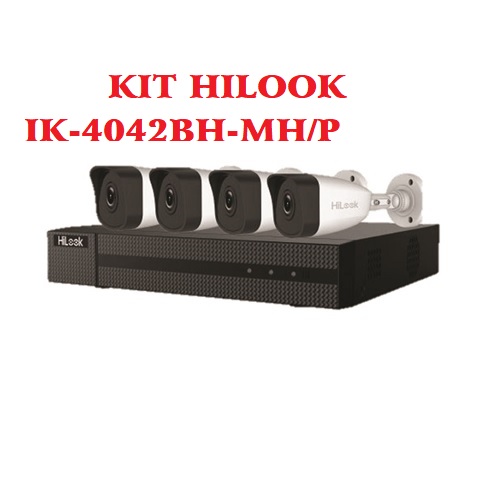 Bộ Kit camera IP Wifi HILOOK IK-4042BH-MH/W(B) - Hàng chính hãng