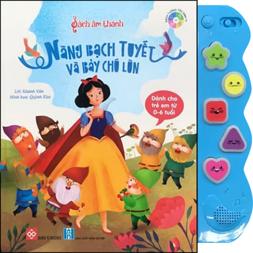 Sách Âm Thanh - Nàng Bạch Tuyết Và Bảy Chú Lùn