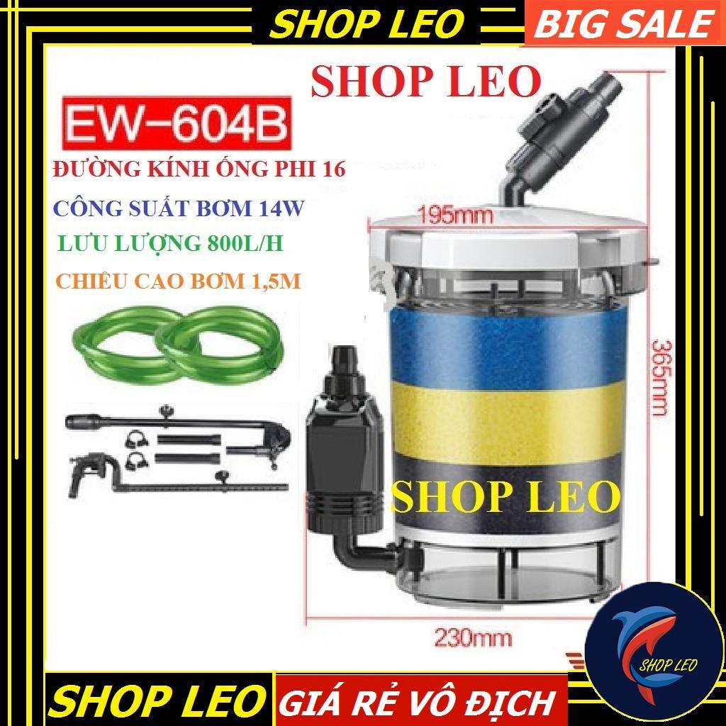 Lọc ngoài SunSun EW 604B ( Trong suốt size to) - phụ kiện thủy sinh