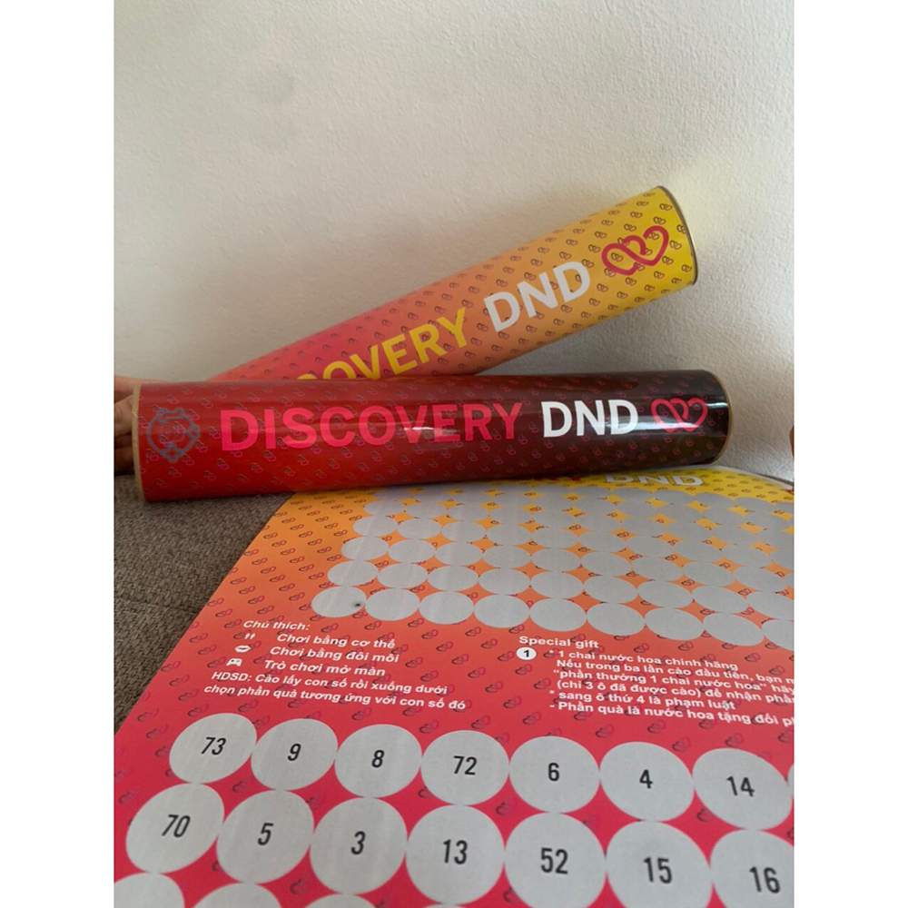 [Che Tên] Bảng Drinking Game DND Discovery Bad Bed Make Love 2.0 Trò Chơi Dành Cho Cặp Đôi