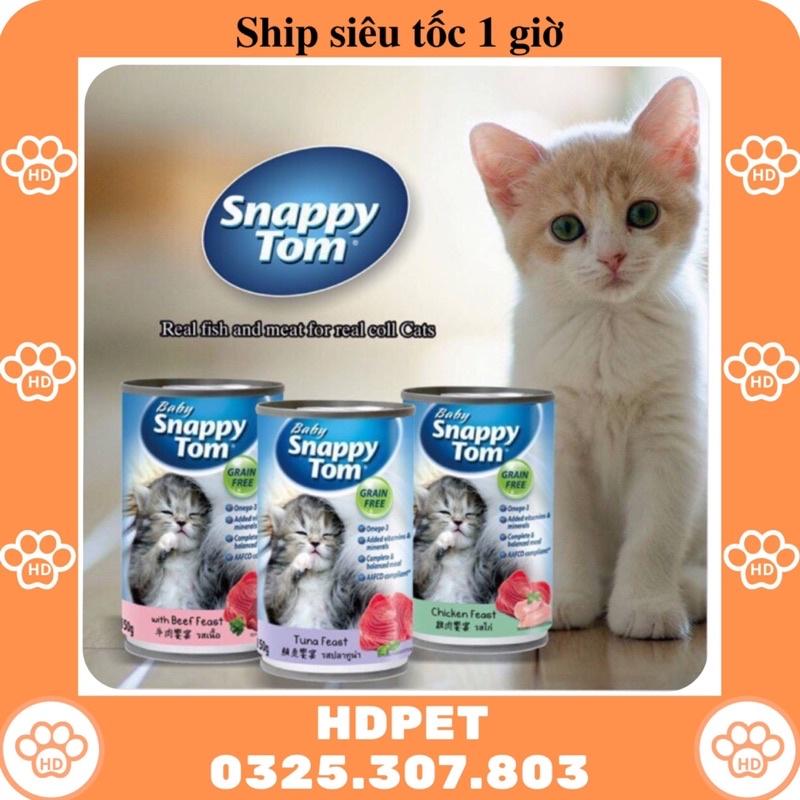 (Hoả tốc) Pate cho mèo con Snappy Tom 150g