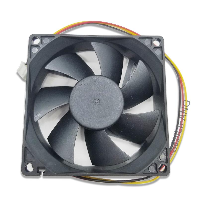 Quạt Tản Nhiệt Làm Mát Me80251Vx-Q060-F99 Dc 12v 1.9w 8025 80x80 X 25mm 3-line 8cm
