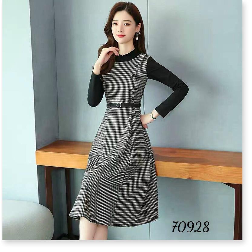 ĐẦM XÒE VOAN LỤA NỮ HỌA TIẾT CỰC ĐẸP