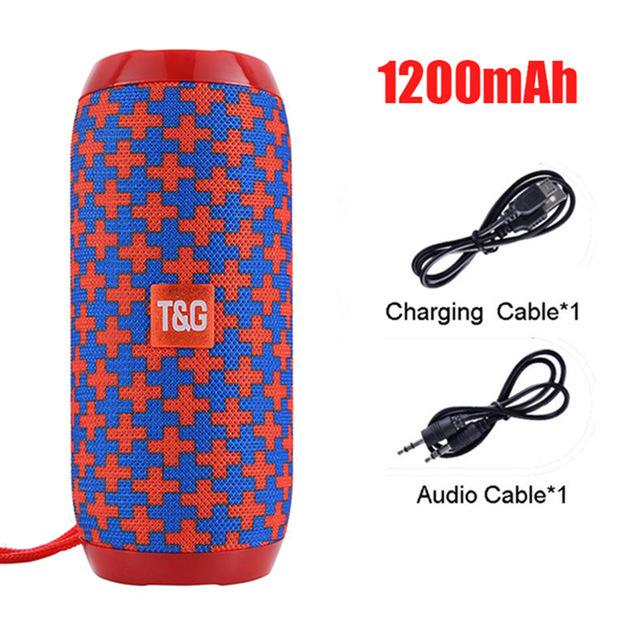 Loa di động không dây không dây Subwwofer SubwoDoat ngoài trời loa âm thanh nổi Stereo hỗ trợ âm thanh nổi FM Radiotf Màu sắc: cộng với