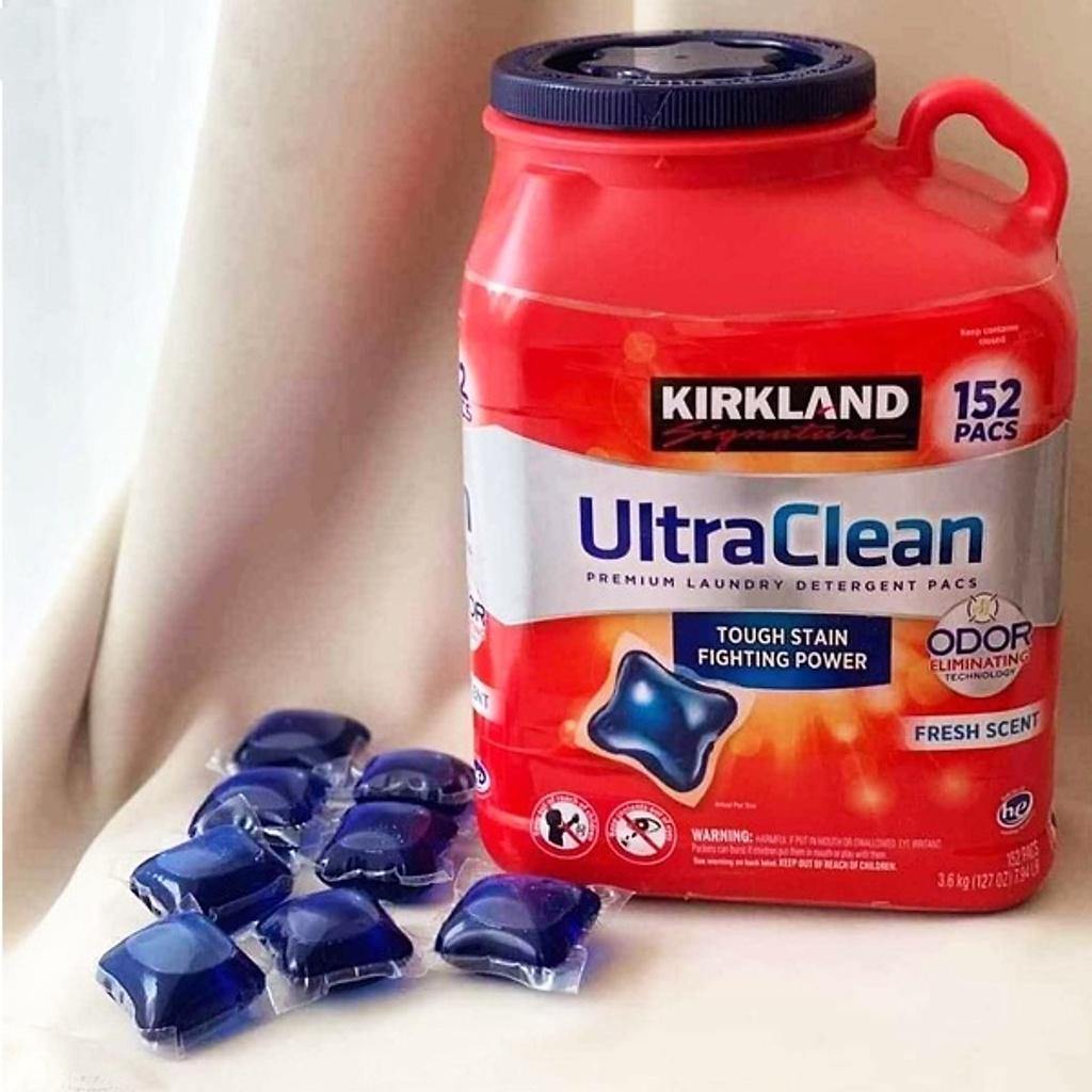 Viên giặt quần áo Kirkland Signature Ultra Clean 152 Pacs