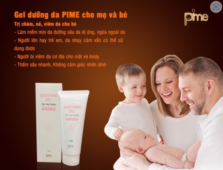 KEM DƯỠNG DA MẸ VÀ BÉ PIME SOOTHING GEL