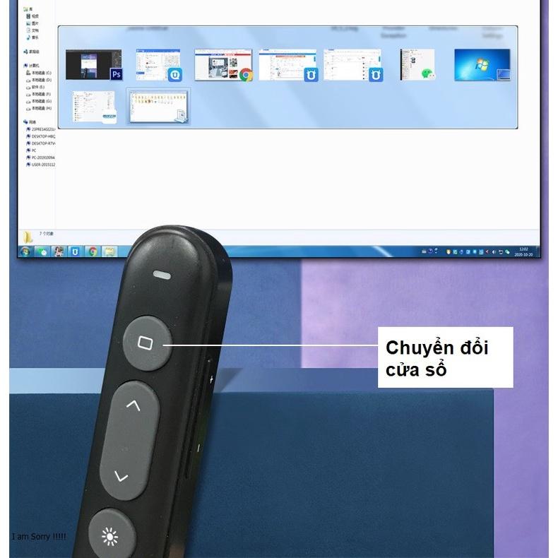 Bút Trình Chiếu Laser PP-927- Bút Thuyết Trình, Bút Chuyển Slide Từ Xa Đơn Giản, Nhỏ Gọn, Tiện Lợi