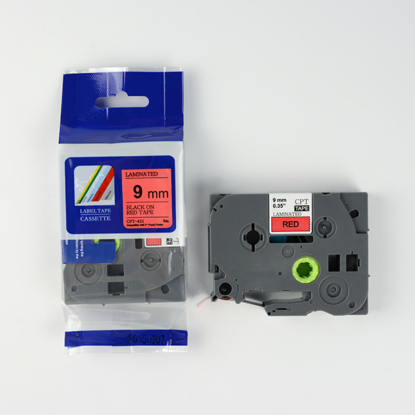 Tape nhãn in tương thích CPT-421 dùng cho máy in nhãn Brother P-Touch