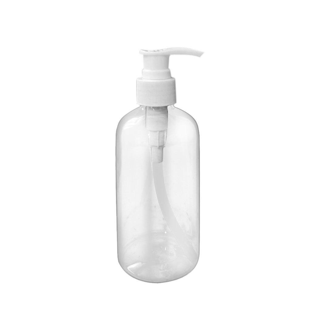 3Pcs Transparent Empty Spray Bottles 500ML Portable Refillable Bottle Cosmetic Hand Sanitizer Alcohol Dispenser