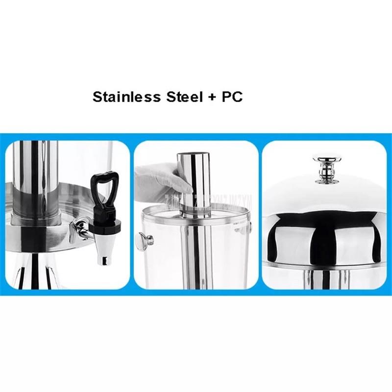 Bình nước hoa quả khung inox cao cấp