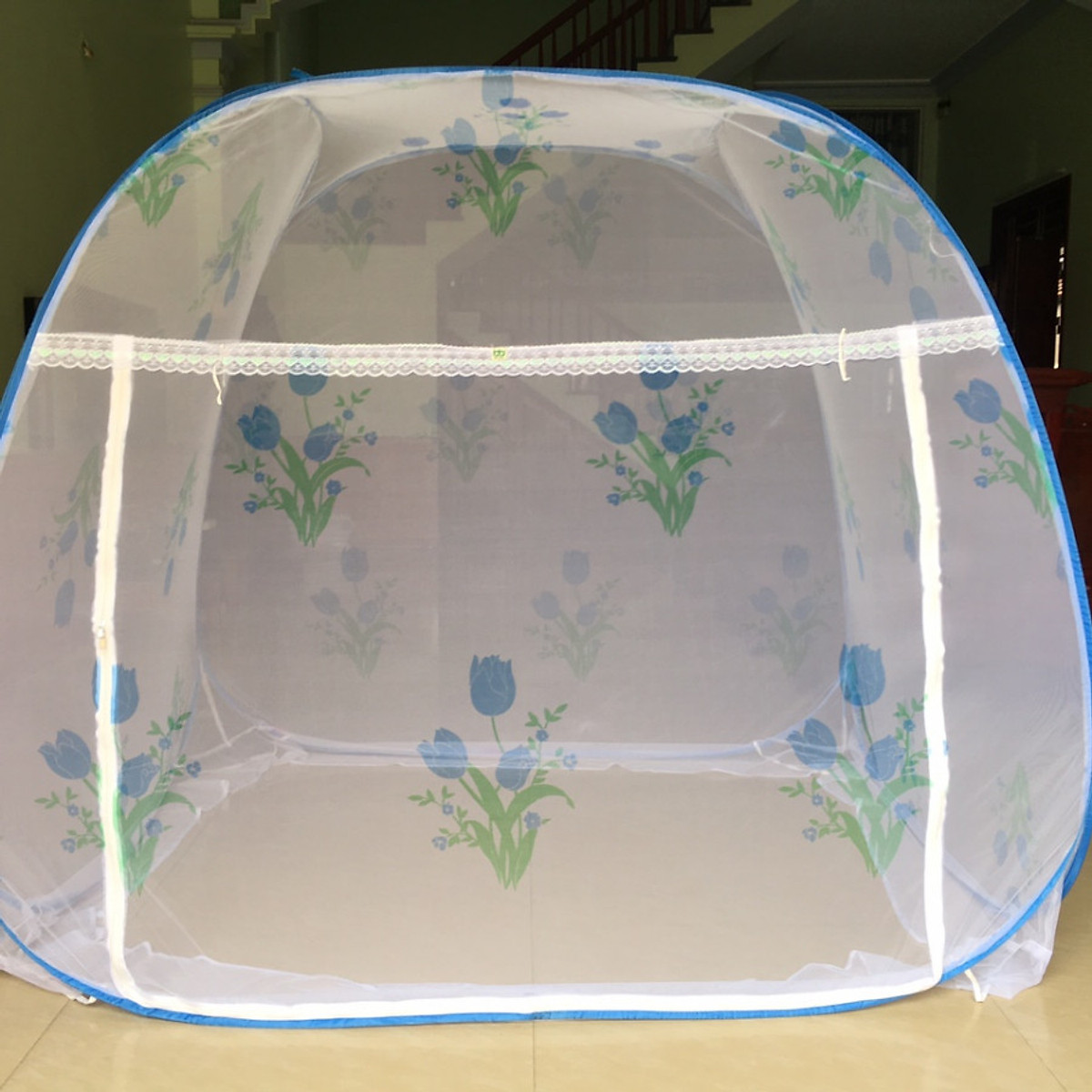 Mùng chụp tự bung đỉnh rộng cao cấp loại 1 - Thương hiệu A