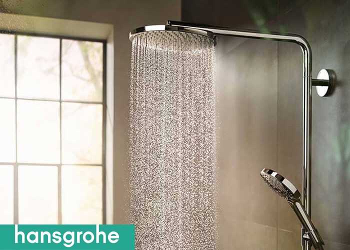 Tay sen tắm đáng yêu an toàn dành cho bé HANSGROHE Jocolino zebra 2jet - Hàng Nhập Khẩu