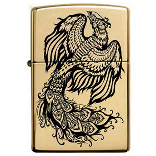 Bật Lửa Zippo 254B Khắc Hình Độc Đáo