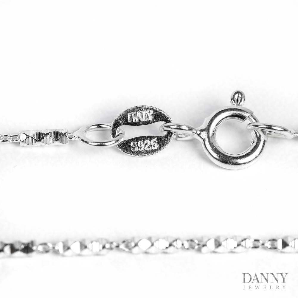 Dây Chuyền Nữ Danny Jewelry Bạc 925 Xi Bạch Kim AI0Y0037