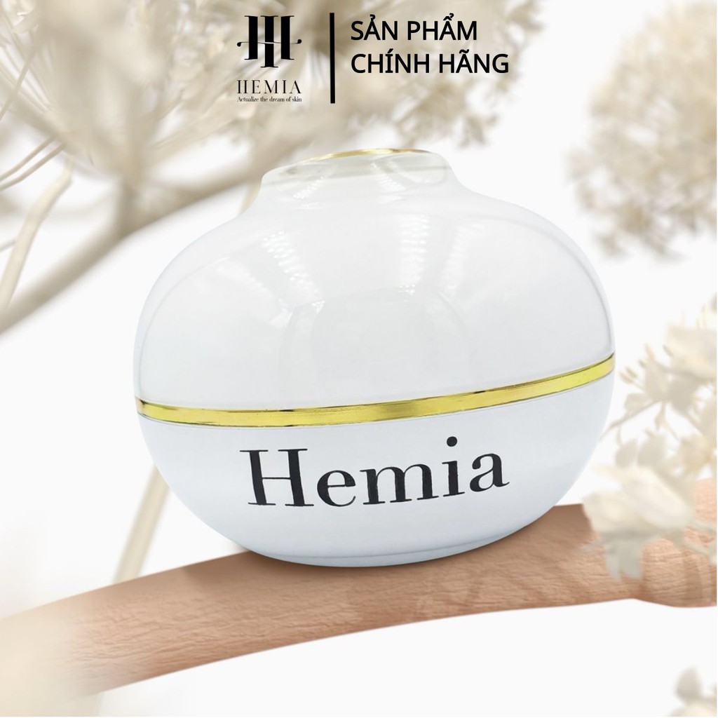 Kem dưỡng toàn thân Hemia Whitening Body Cream 150g dưỡng trắng, cấp ẩm, chống nắng, make up da