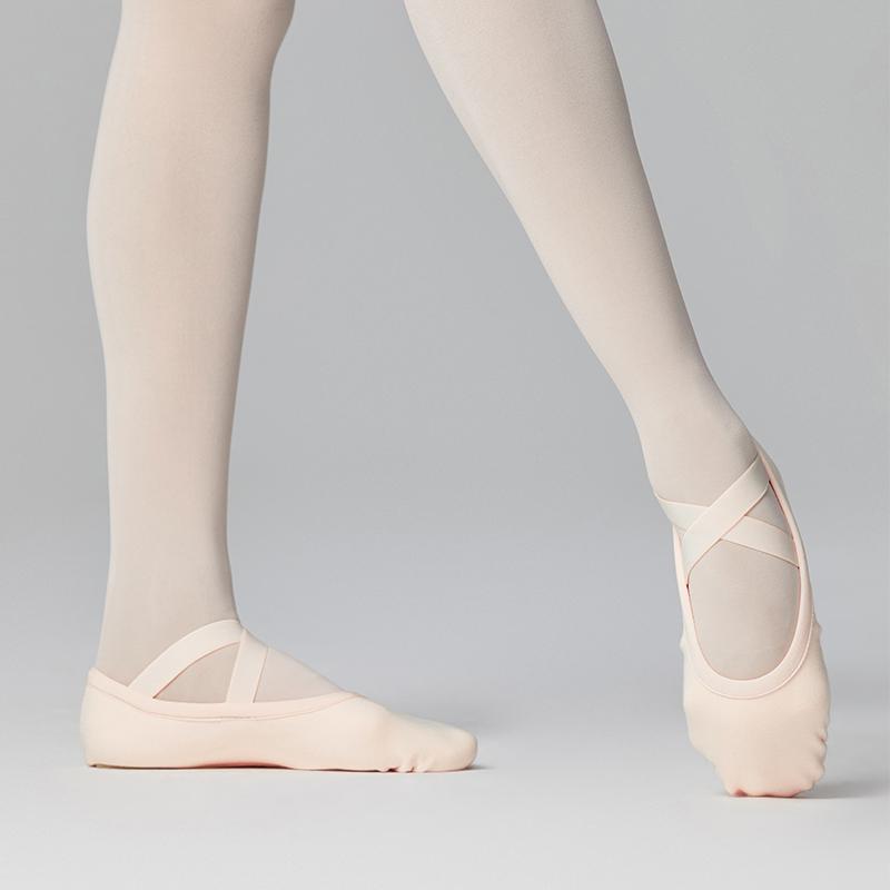 Giày múa ba lê của người lớn Sansha Stretch Băng vải đàn hồi dây đeo với DrawString Ballet Dép nữ Girls Ladies nam Giày khiêu vũ 73N Color: Black Shoe Size: 10