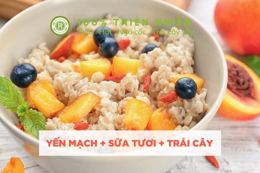 180G Yến Mạch Cán Dẹt Real Food