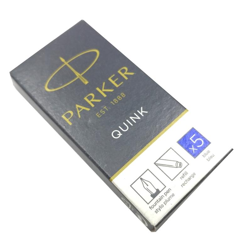 Hộp 5 Ống Mực Parker 1950384 - Mực Xanh