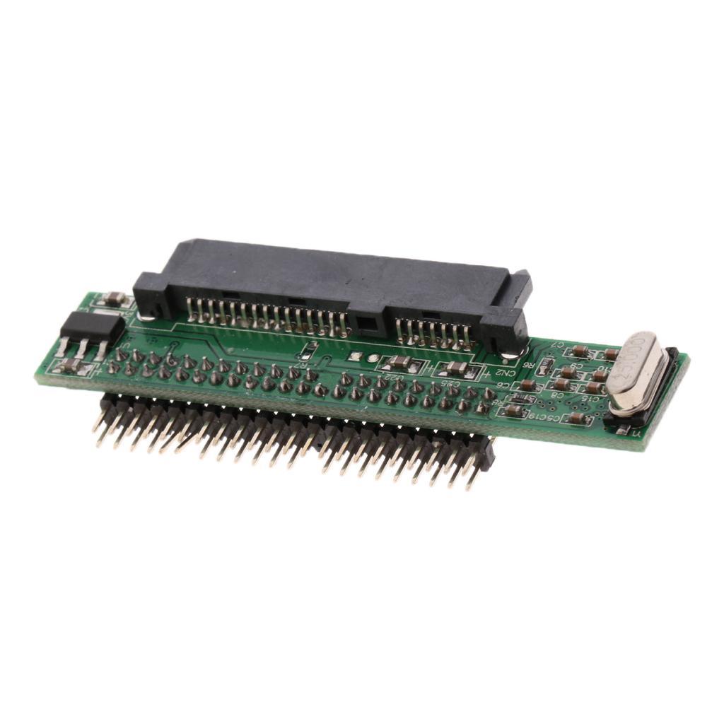 Laptop 2.5 7+15 To IDE Male Converter Card Support ATA Serial Adapter