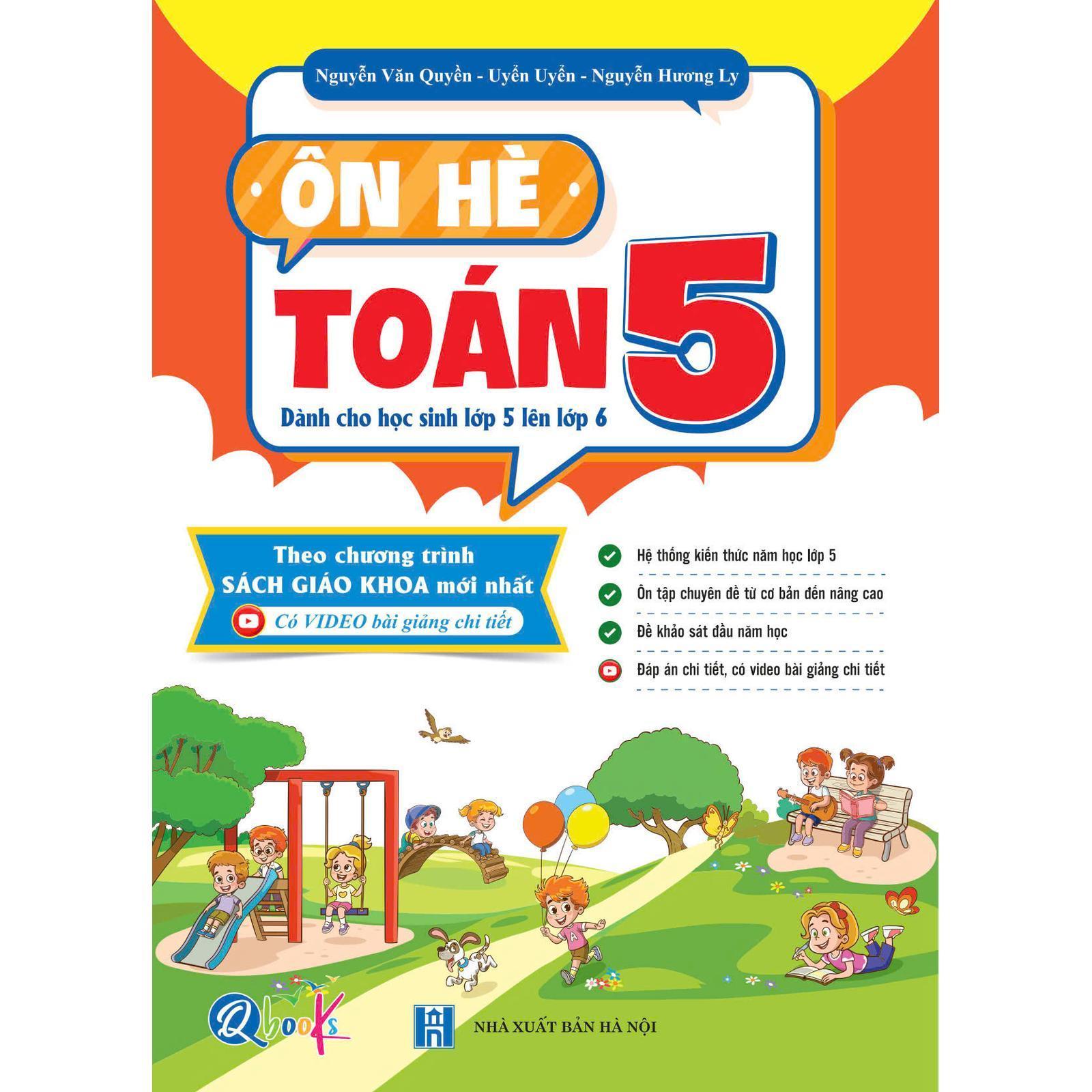 Ôn Hè TOÁN 5 (Chương Trình Mới) - Bản Quyền