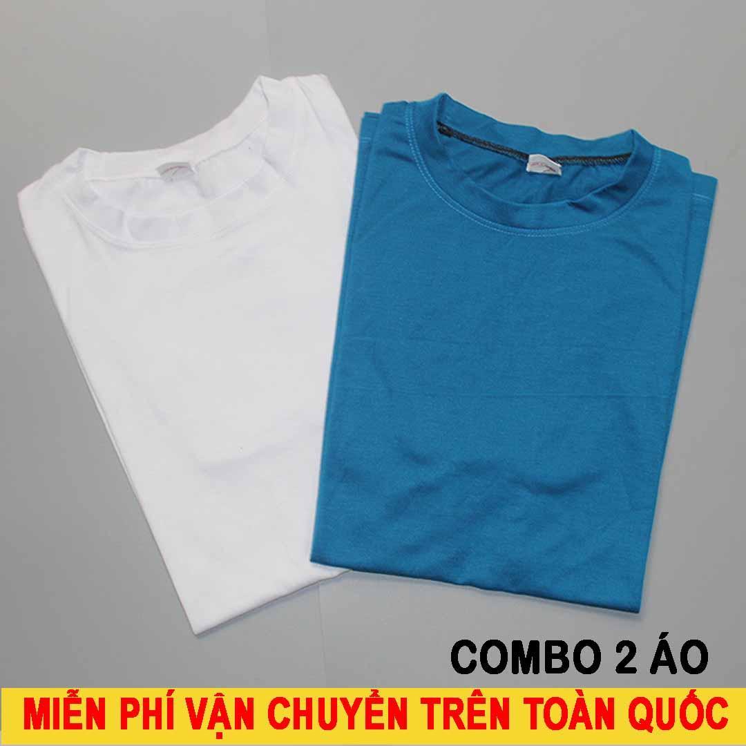 Áo Thun Trơn Nam (Màu Ngẫu Nhiên) Chất Liệu Cotton Cao Cấp Thoáng Mát Thoải Mái XB02