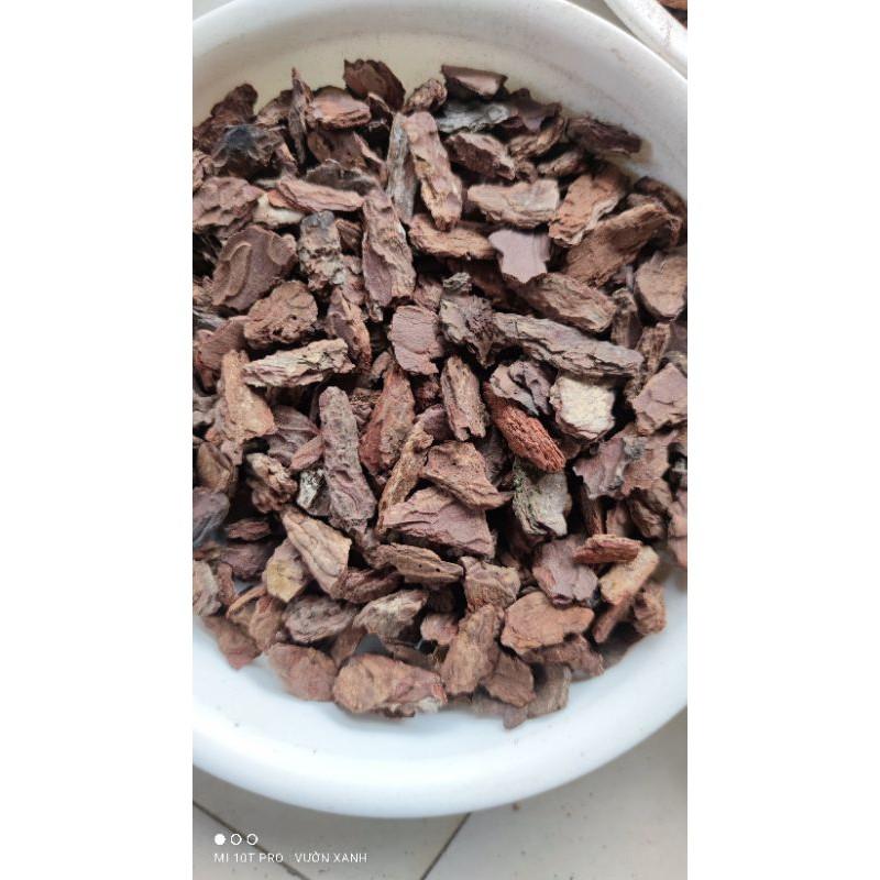 Vỏ thông trồng lan đã xử lý, đánh tròn đầu 1kg