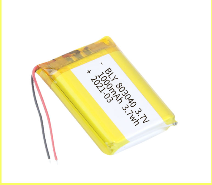 3.7V 1000mah 803040 Pin Sạc Lithium Polymer  Cho tai nghe,loa Mp3 MP4 MP5 GPS PSP Bluetooth