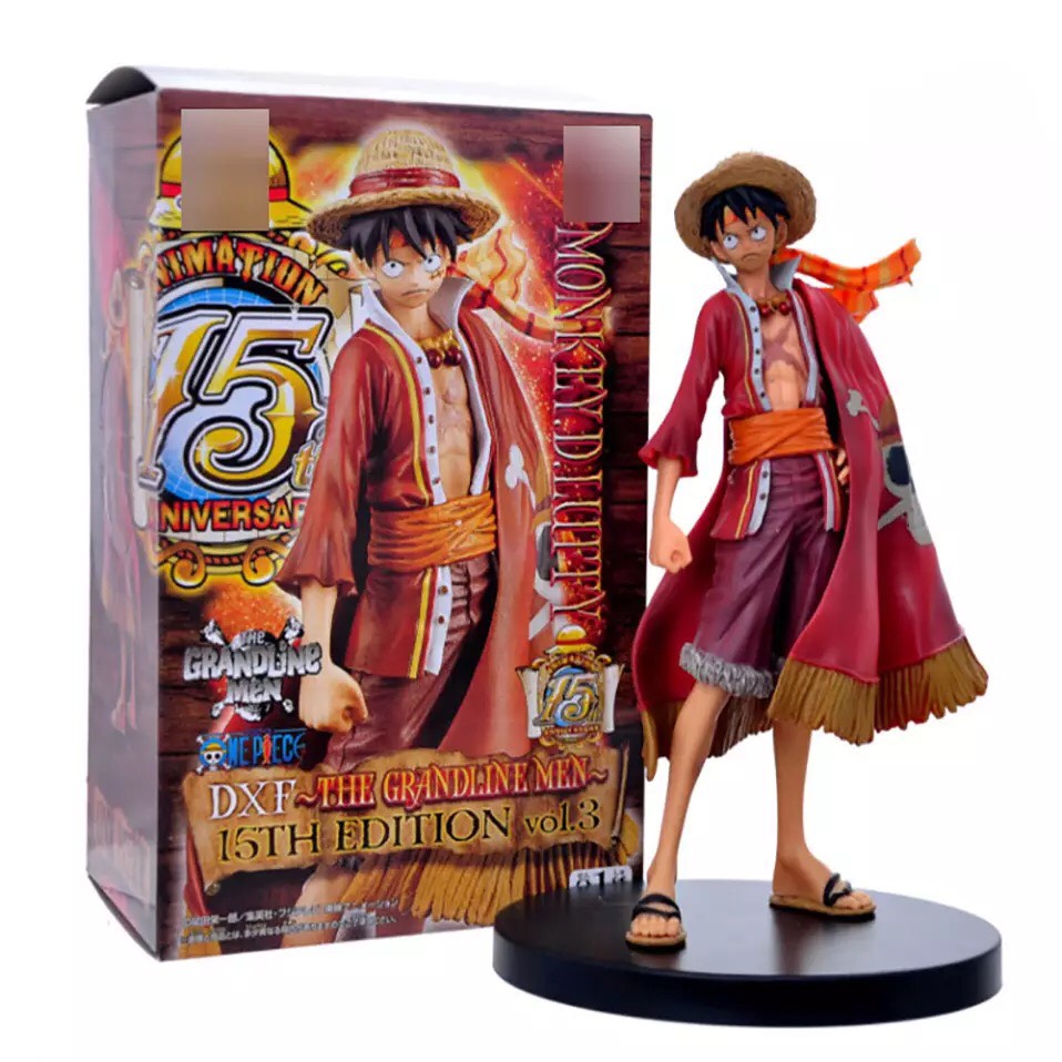 Mô Hình One Piece Mũ Rơm Áo Luffy Nhựa PVC Đồ Chơi Trang Trí Sưu Tập Mô Hình đồ