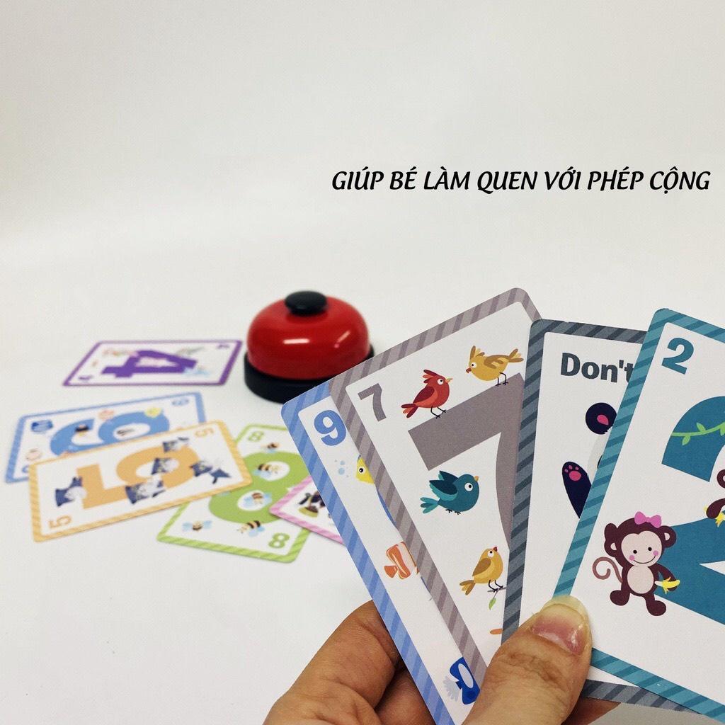 ĐỒ CHƠI TOÁN HOC CRAZY COUNTING CỘNG TRỪ TRONG PHẠM VI 10 KÈM CHUÔNG GIÚP BÉ PHÁT TRIỂN TƯ DUY