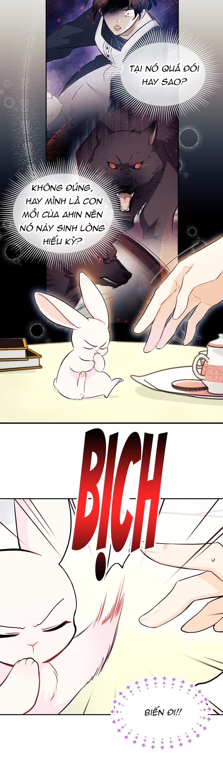 mối liên kết giữa báo đen và bé thỏ chapter 15 4