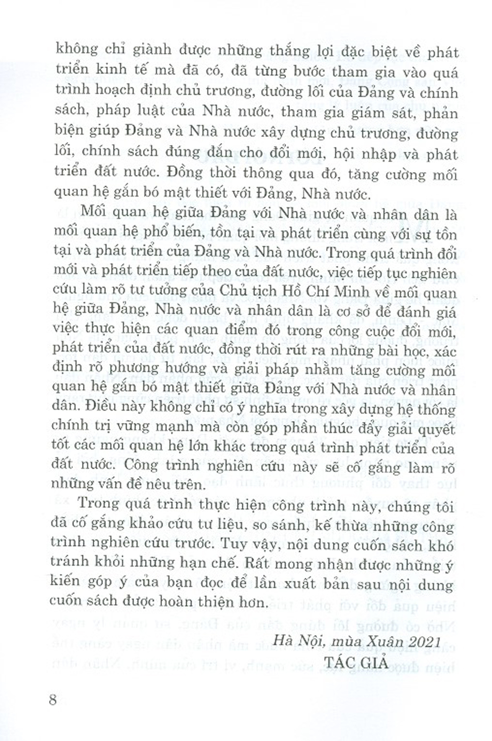 Tăng Cường Mối Quan Hệ Giữa Đảng, Nhà Nước Và Nhân Dân Theo Tư Tưởng Hồ Chí Minh