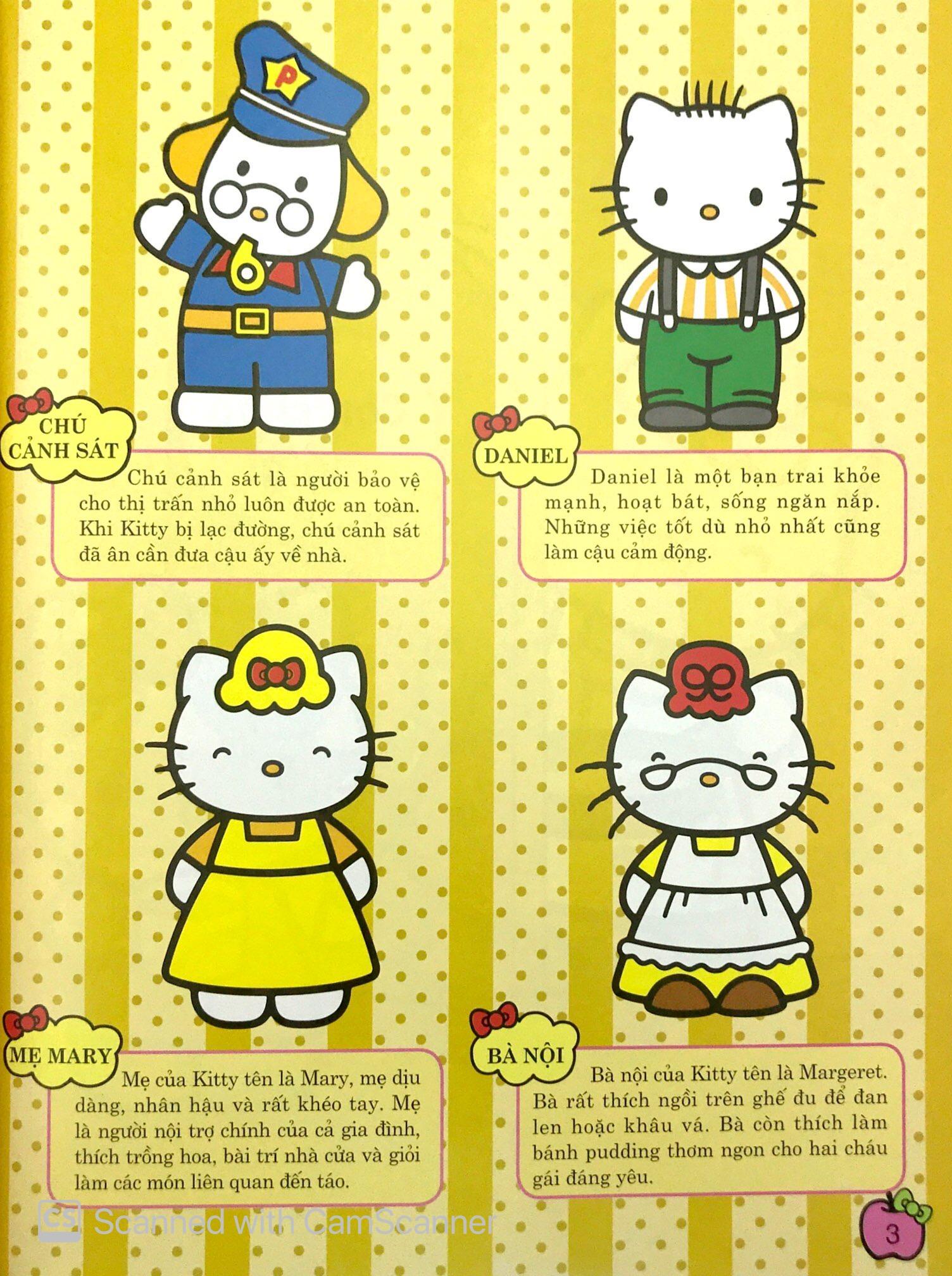 Hello Kitty - Một Ngày Bận Rộn (Dán Hình)