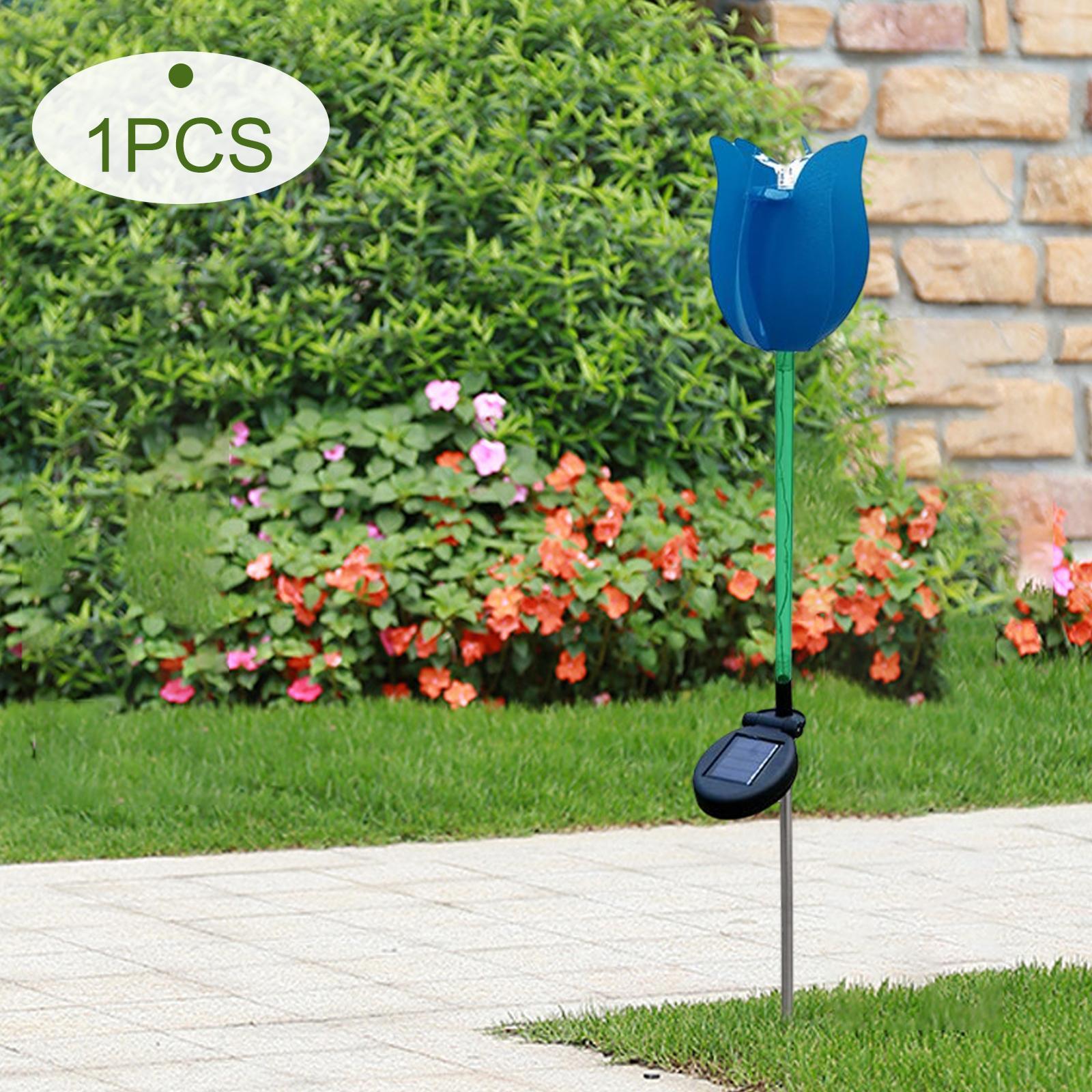 2pcs Solar Garden Lights for Yard Lawn Patio