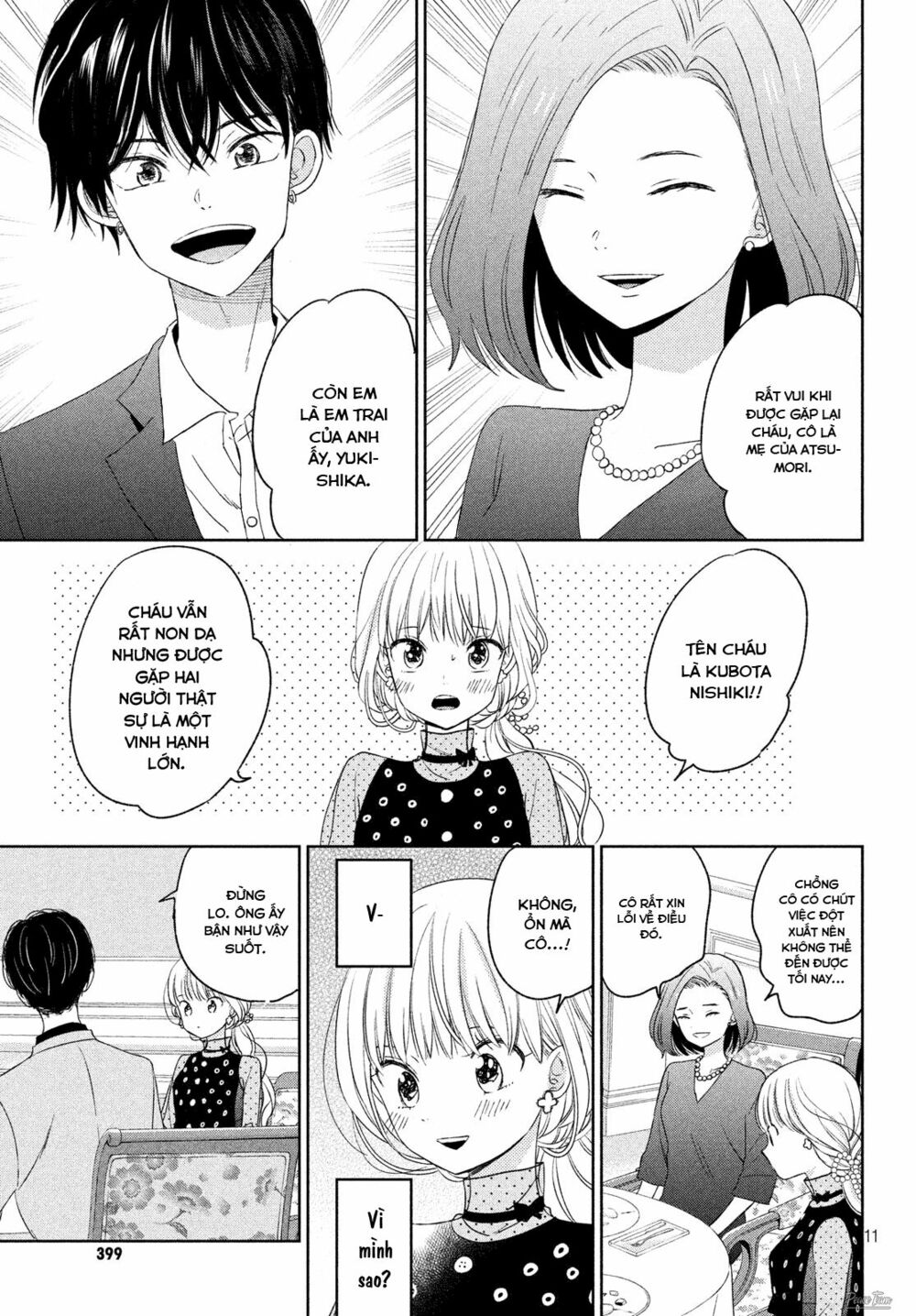 cô dâu (←chưa cưới) của atsumori-kun chapter 7 11
