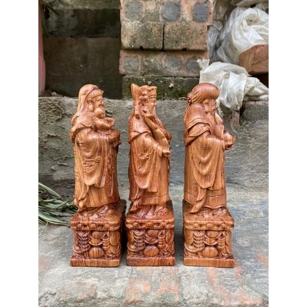 Tượng tam đa Phúc Lộc Thọ cao 20cm