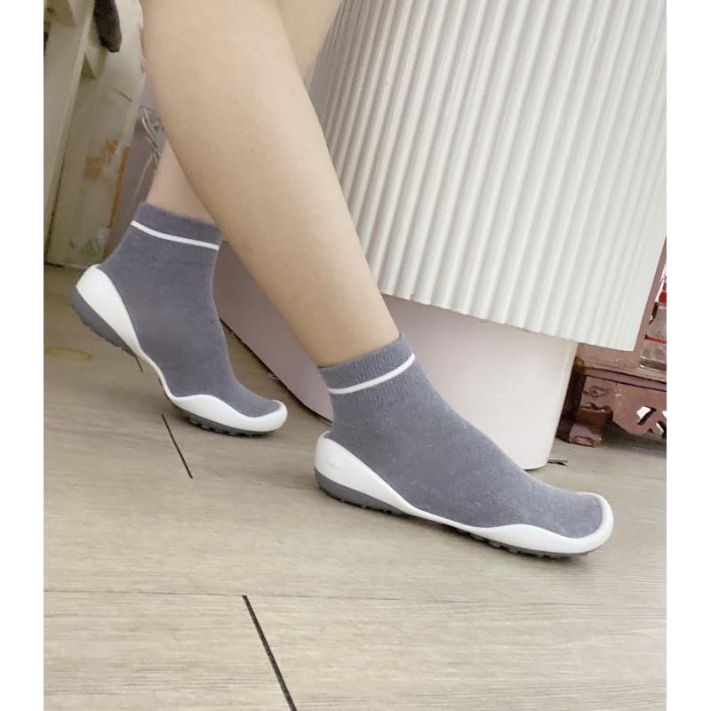 Giày tất cho ngừoi lớn women shoes xám có cổ