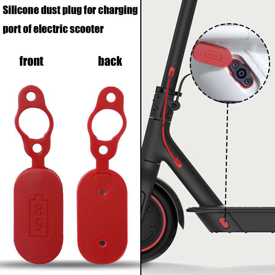 Pin sạc pin phích cắm phích cắm bụi với hộp nam châm cho Xiaomi M365 1S Pro Pro 2 SCOOTER SCOOTER CAO CẤP TRƯỜNG HỢP PHẦN