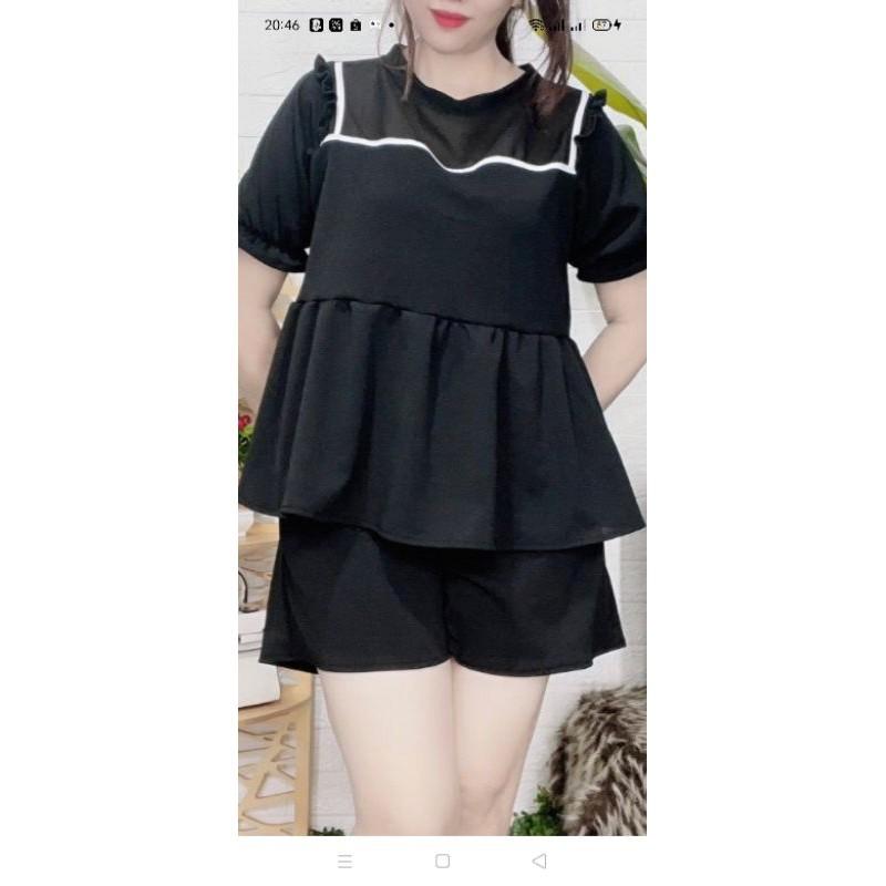 Sét đùi áo Babydoll Bigsize 60_85 ký