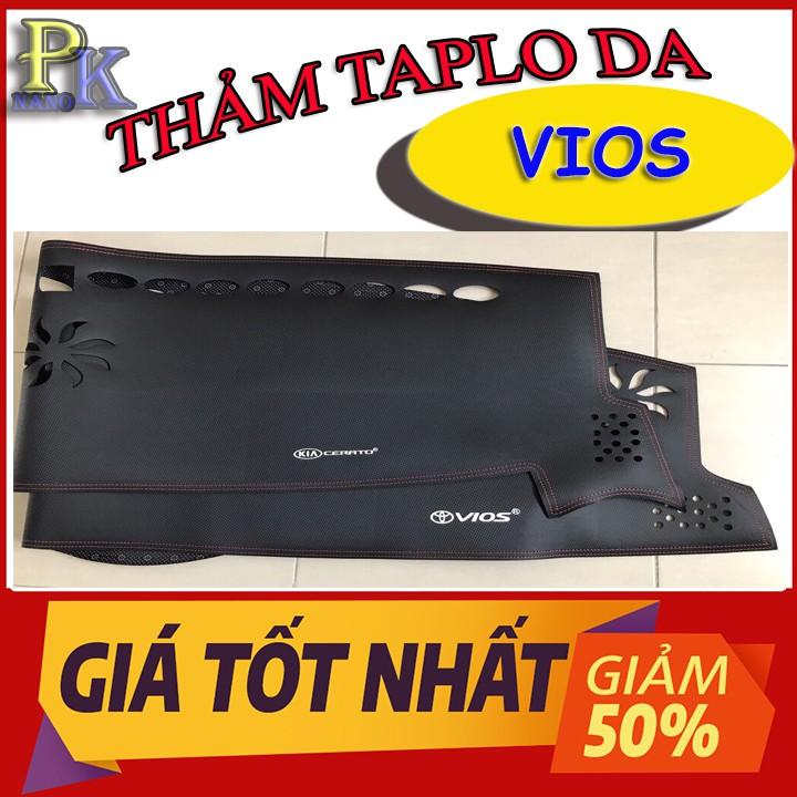 THẢM TAPLO DA XE VIOS– ĐẾ CAO SU CHỐNG TRƯỢT – 3 LỚP- CHỐNG NÓNG TỐT - CHUẨN FORM