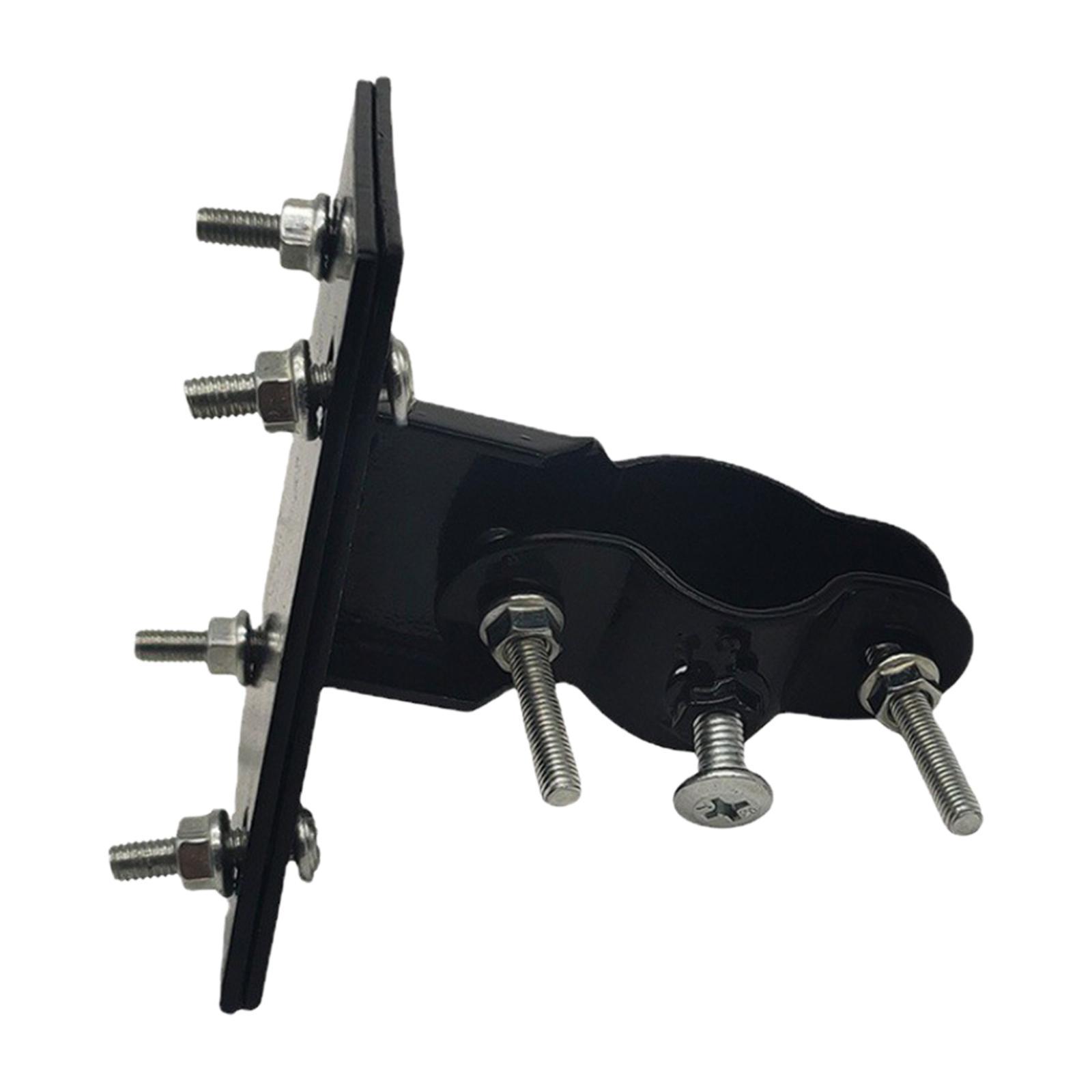 Bike Basket Fixed Holder Portable Stem Holder Detachable Bicycle Basket Attachment Basil Fixed Mounted Front Basket Hanger for Folding Bike