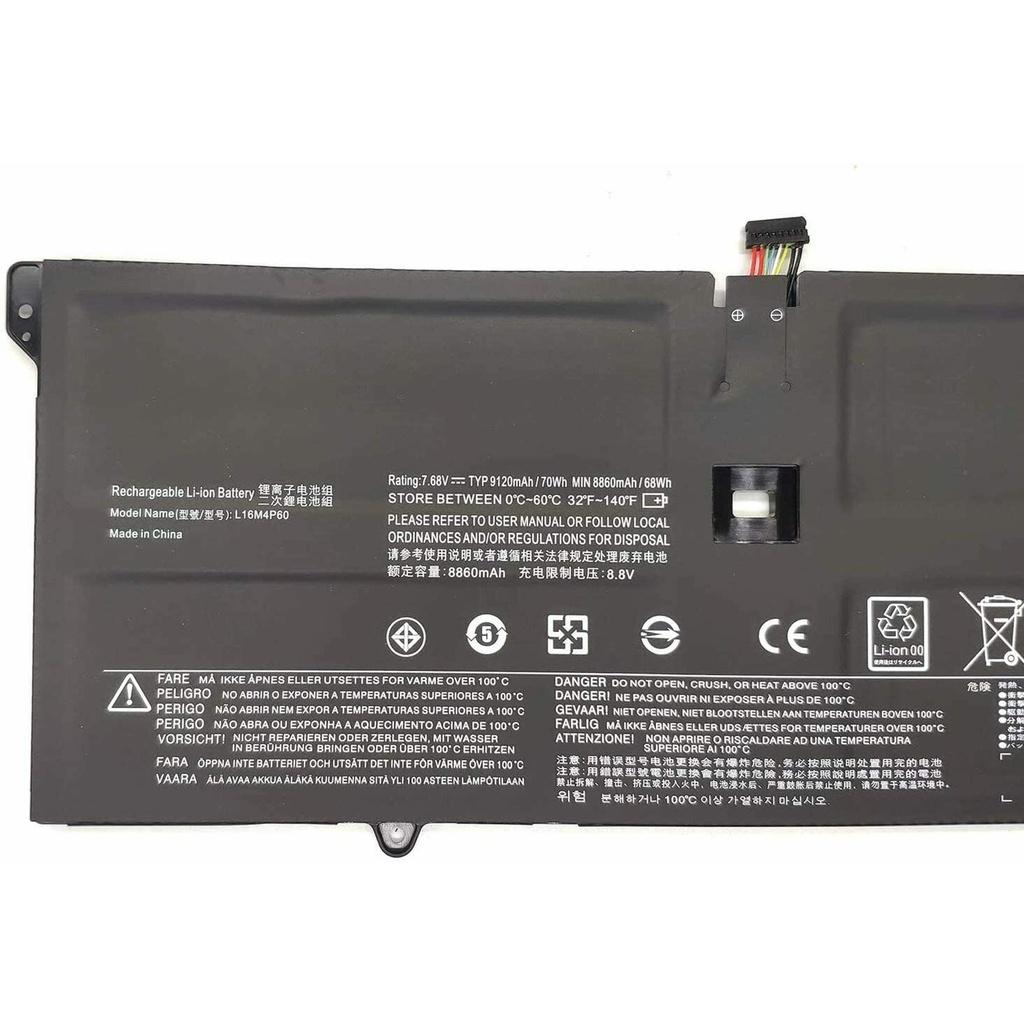 Pin Battery Dùng Cho Laptop Lenovo Yoga 6 Pro 13 920 920-13IKB L16M4P60 L16C4P61 Original 70Wh