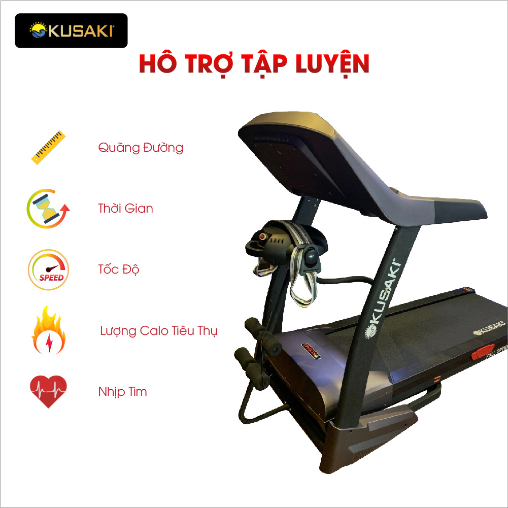 FULL OPTION JP-336 MÁY CHẠY BỘ OKUSAKI CAO CẤP