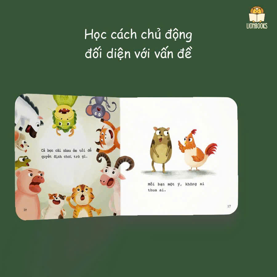 BỘ SÁCH KỶ LUẬT HẠNH PHÚC - SERIES SÁCH ĐỒNG HÀNH VỚI BA MẸ VIỆT NUÔI DƯỠNG THÁI ĐỘ SỐNG LẠC QUAN VÀ TÍCH CỰC CHO BÉ, Sách bồi cứng